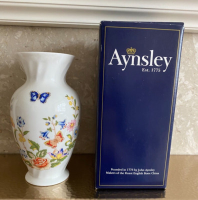 Aynsley ''''Cottage Garden'''' souveräne Vase mit OVP