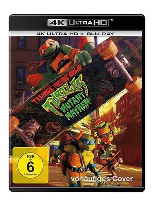 Teenage Mutant Ninja Turtles: Mutant Mayhem, 1 4K UHD-Blu-ray + 1 Blu-ray | 2023