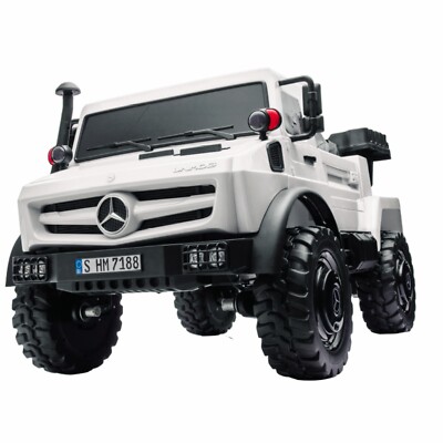 Kids 2 Seater Ride on Car 24V Benz Electric Dump Truck w/Disc Brake Remote MP3