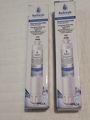 Refresh R 003 Water Filter Refresh Replacement Refrigerator Water Filter R 3600-NEW SEALED-2 | eBay