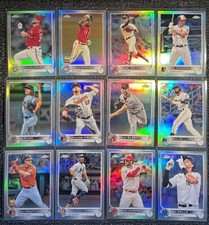 2022 Topps Chrome REFRACTOR Complete Your Set You Pick Card #1-220 WITH ROOKIES