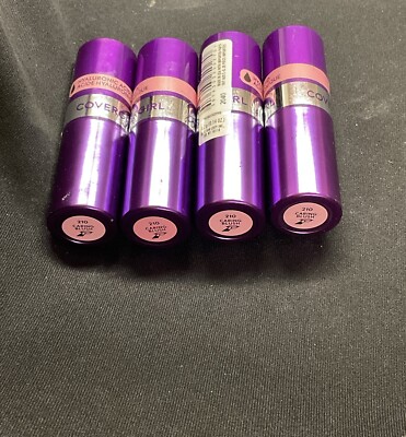 Lot Of 4 Covergirl #210 Caring Blush Simply Ageless Moisture Renew
