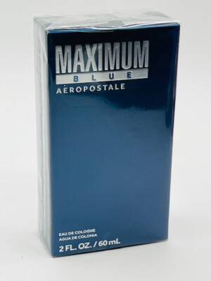 Aeropostale Maximum Blue Eau De Cologne Spray For Men 2 Ounce Full Size