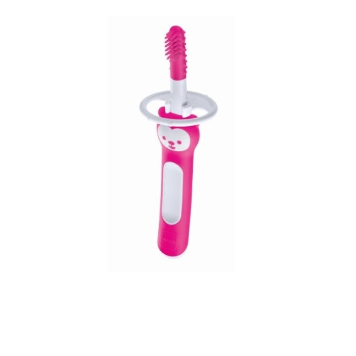 Mam massaging brush Massaggiagengiva per Bambina Rosa