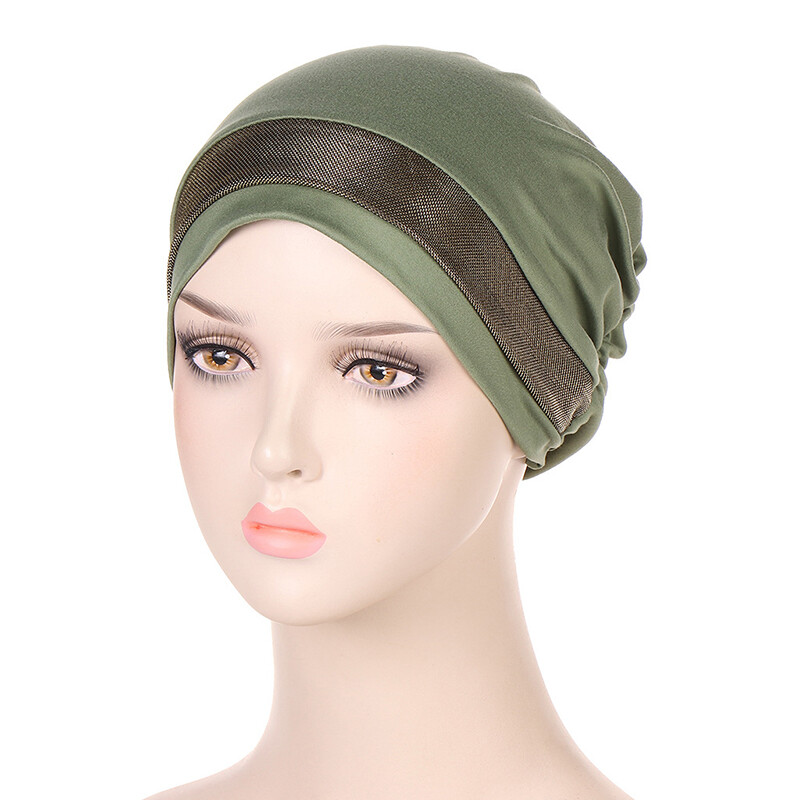 Ladies Women Hair Loss Scarf Cancer Chemo Cap Muslim Turban Hat Hijabs