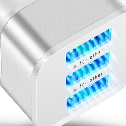 USB 2.0 HUB Quick Charger 3 Ports USB Extender Adapter Multi USB Splitter Hub - Afbeelding 6 van 12