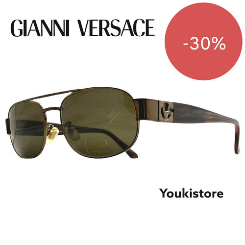 Gianni Versace Sunglasses s19 Col 62m Vintage 90s sunglassesm. in Italy EC  | eBay