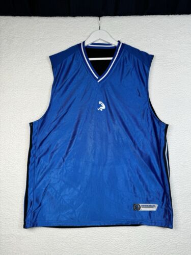 NEW - Vintage SHAQ Reversible Basketball Jersey Starter Black Blue - Men's XL - Picture 2 of 19