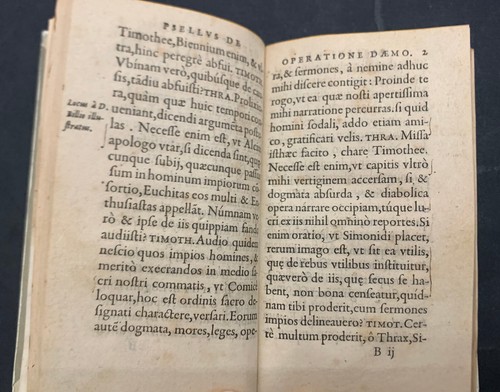 Michael Psellus: Operatione Daemonum - 1577 - Raro - Foto 5 di 24