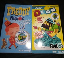 Funko Pop! Freddy FunkO's and DCon Exclusive / 1oz Small Box Enamel Pin Inside