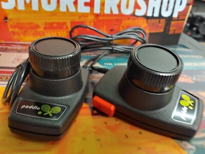 ATARI Paddle Controllers (for VCS 2600) classic 8-bit