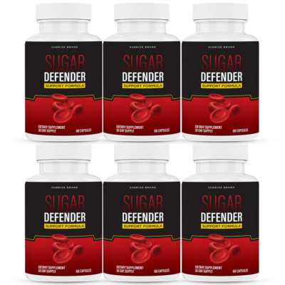 Sugar Defender Pills to Support Healthy Blood Sugar Levels - 6 Pack