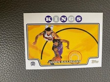 2008-09 Topps Basketball #124 John Salmons Sacramento Kings