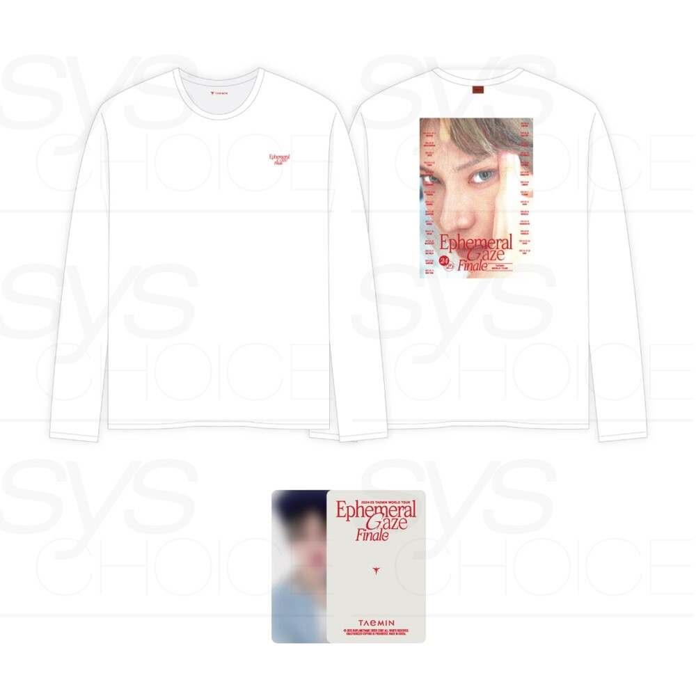 テミン2024TAEMIN Ephemeral Gaze ユニフォーム Taemin Baseball Jersey - Ephemeral Gaze Merch – SEOUL TERRACE
