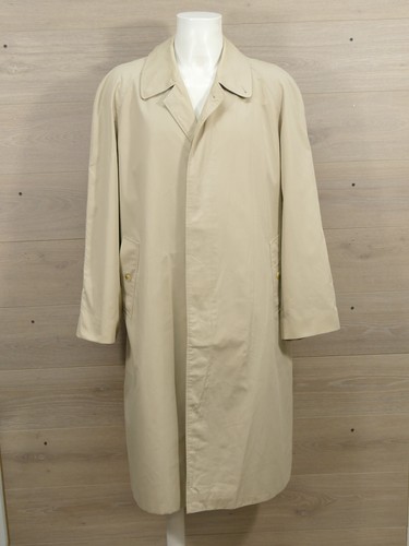 Burberry London Herren Mantel Gr. 52 DE Beige modern edel ( S 8271 )
