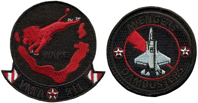 米海兵隊 VMFA-211 PVCパッチ USMC MARINE FIGHTER ATTACK SQUADRON 211 (VMFA-211) – F-35