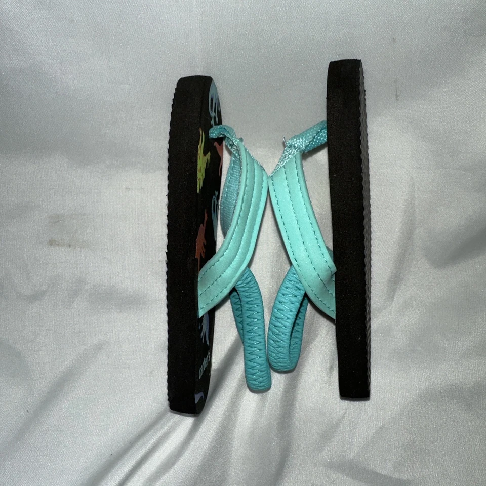 Carter's Toddler Boy Dinosaur Flip Flops Size Small (5-6) - Image 4 of 4