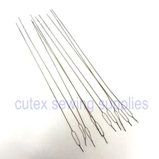 Pack of 12 Overlock Serger Looper & Needle Threading Wires / Threaders
