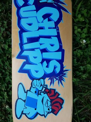 Vintage Skateboard Scum Skates chris cudlipp Hawaiian scum board