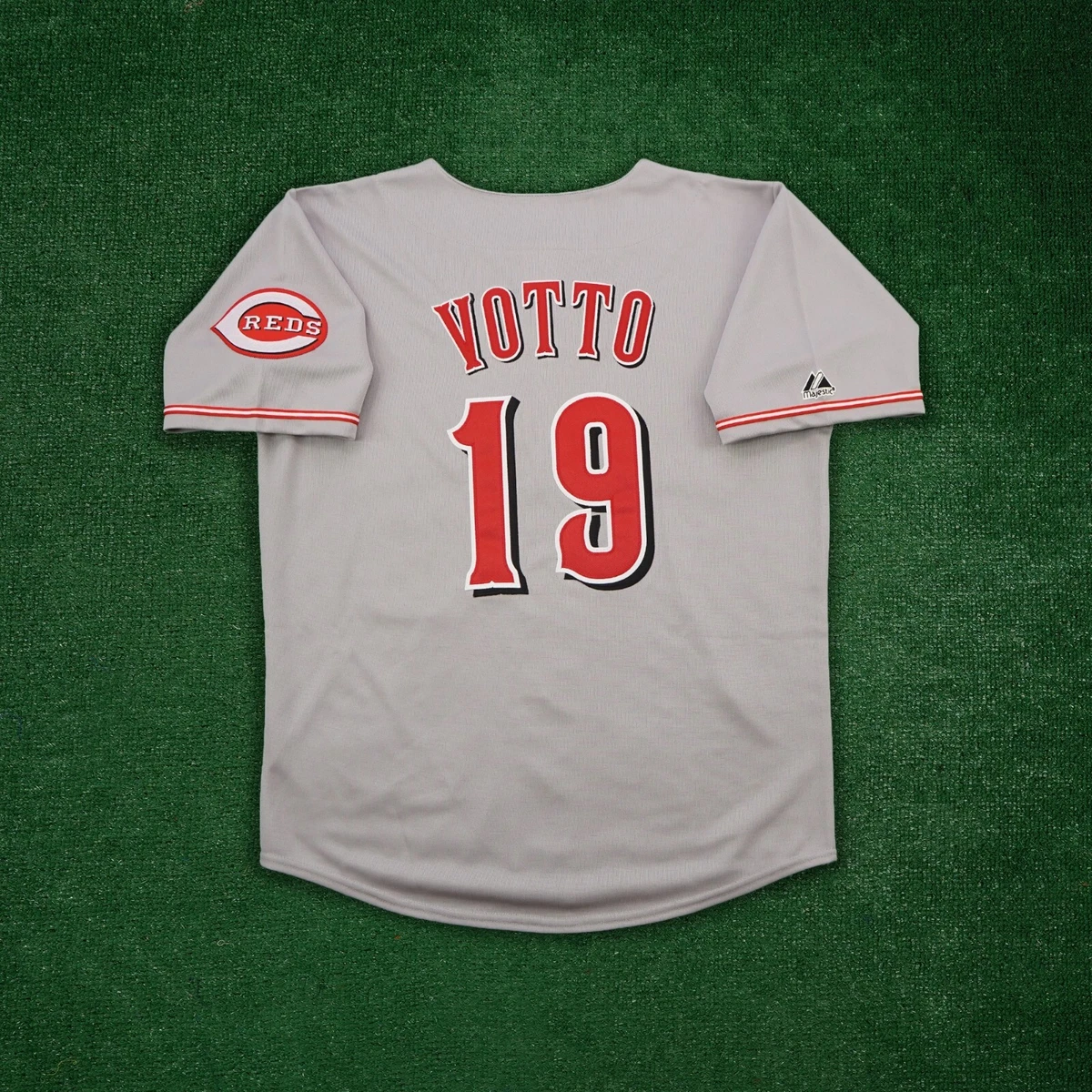 Majestic MLB シンシナティ レッズ ユニフォーム #19 Votto