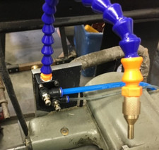 Mist Coolant Lubrication Spray System Metal Cutting Air Pipe CNC Lathe Milling