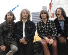 * CREEDENCE CLEARWATER REVIVAL * signed 8x10 photo * STU COOK & COSMO * 1 