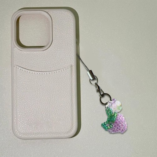 Handmade Grape Phone Lanyard Offers Both Decorative and Practical Functions - Zdjęcie 5 z 8