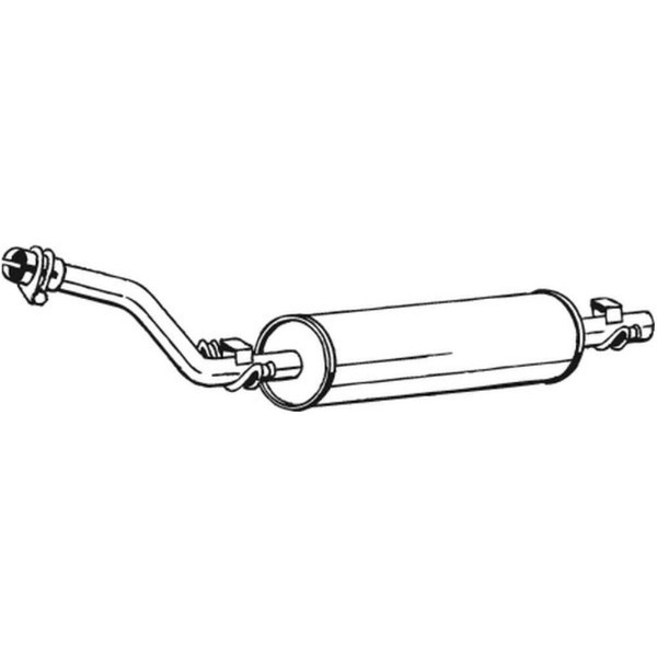 Bosal EndschalldäMpfer SchalldäMpfer Passend FüR Mercedes-Benz /8 175-019-image