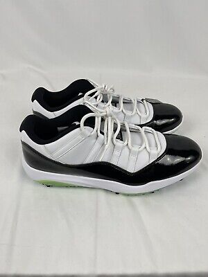 NIKE AIR JORDAN 11 GOLF WHITE/BLACK-VOLT