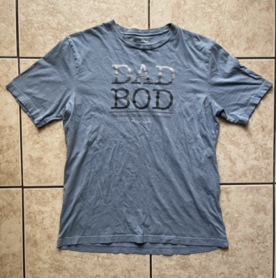 Travis Mathew Men's Short Sleeve Dad Bod Golf T-Shirt Blue Sports Training Tee