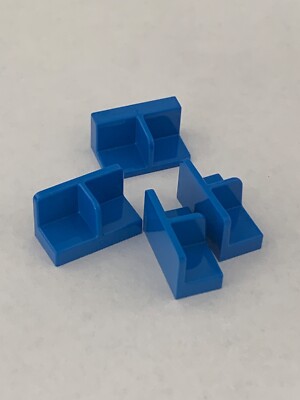 LEGO parts 18971 or 93095 (4pcs) Panel 1x2x1 W/ Rounded Corners