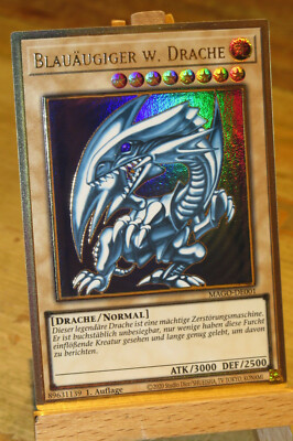 Yu-Gi-Oh! Blauäugiger Weißer Drache  - MAXIMUM GOLD RARE - MAGO -  1. Auflage 