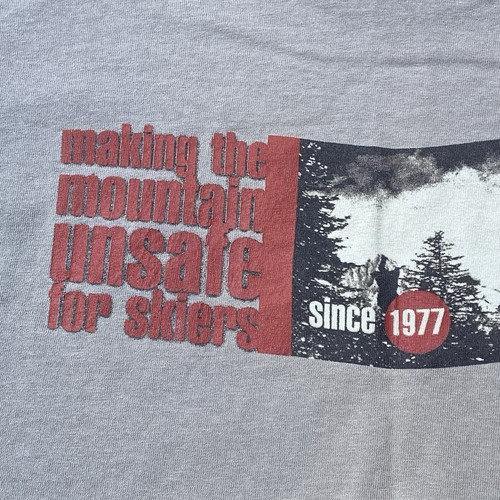 Vintage Snowboard T Shirt Men’s Large Single Stitch Snowmass Aspen Made In USA - Picture 16 of 20
