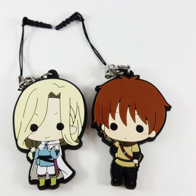 The Heroic Legend of Arslan Senki Rubber mascot strap set Narsus & Elam Fragment