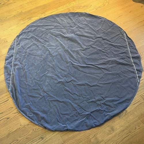 Ralph Lauren tovaglia rotonda grigia bandiera americana 70" - Foto 5 di 9
