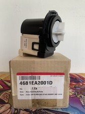 LG 4681EA2001D Washing Machine Drain Pump Motor Assembly 120V 80W 60 HZ