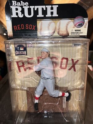 McFarlane Toys 2009 MLB Cooperstown Collection Babe Ruth Action Figure ...