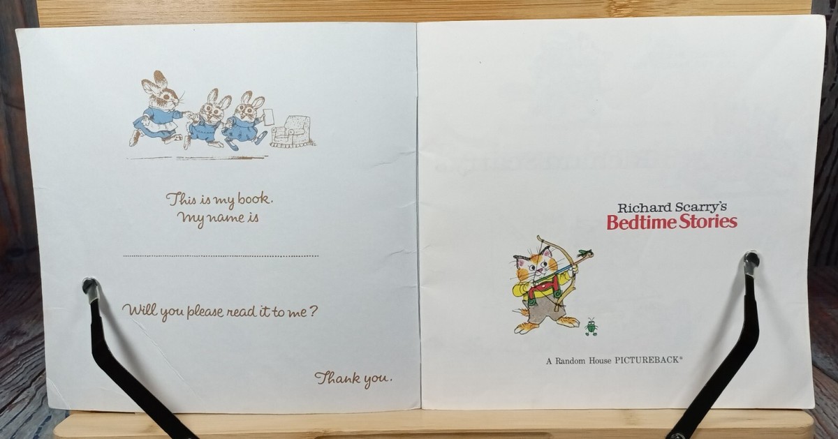 Richard Scarry's Bedtime Stories (1989, Paperback) | eBay