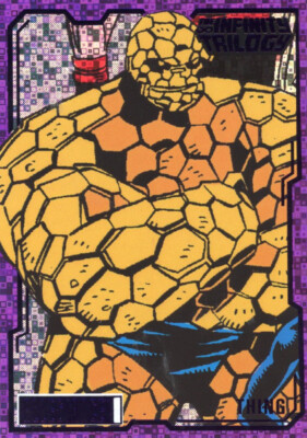 2024 Marvel Allegiance The Infinity Trilogy PURPLE BOX #49 Thing 37/99