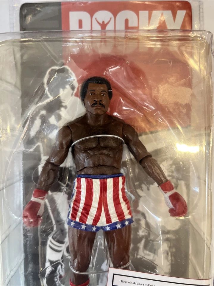 Figura Rocky Apollo Creed NUEVA Sellada de Fábrica 2012 Neca Foto 2 de 4
