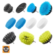 NEW Multi-Purpose Cleaning Kit Scrubber Accessory Attachment Kit 11-PCS