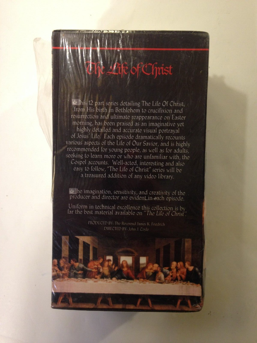 Life of Christ, The - Vols. 1-3 (VHS/EP, 3-Tape Set) 56775459031| eBay