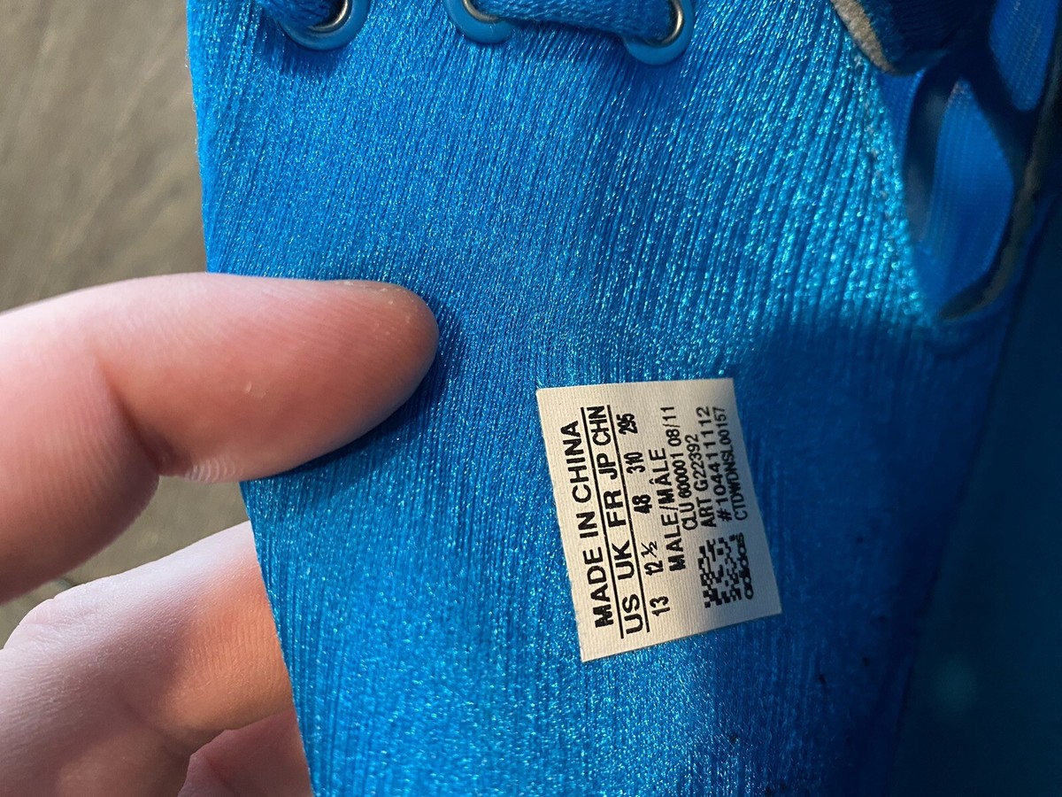 Adizero Crazy Light Sharp Blue Size 13 | eBay