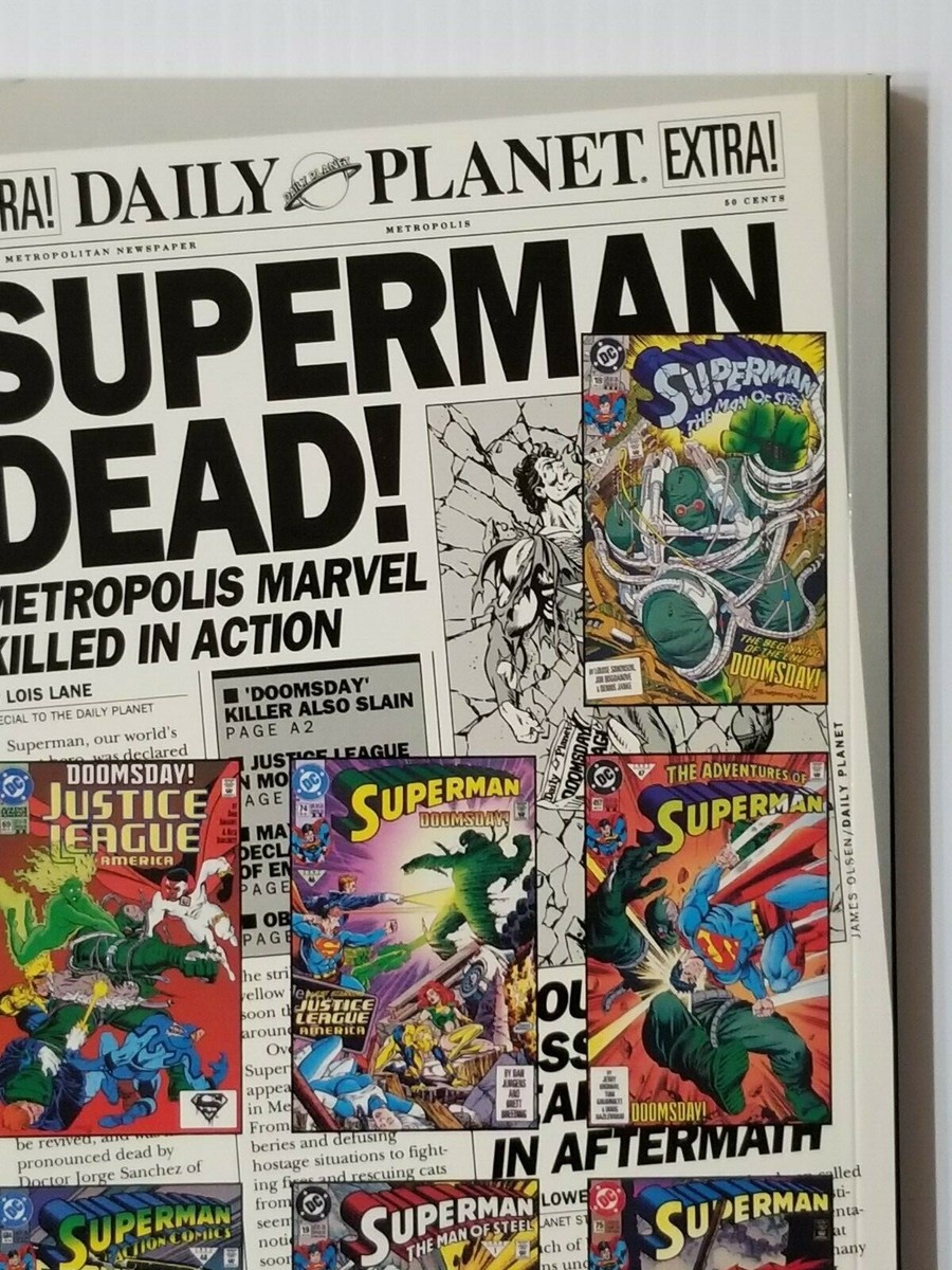 Death of Superman 1992 アメコミリーフ スーパーマン SUPERMAN: THE DEATH OF SUPERMAN | DC