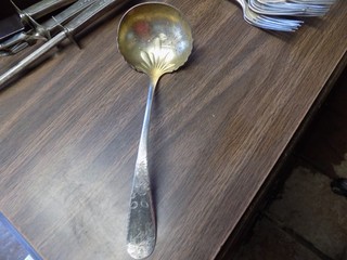 TOWLE ARGENTO STERLING MESTOLO ZUPPA TRIFOGLIO MODELLO TRIFOGLIO c1890 LOTTO S100