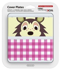 New Nintendo 3DS Kisekae Plate Cover Plates NO.016 Animal Crossing Nintendo