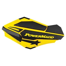 Powermadd Sentinel Handguards - Suzuki Yellow/Black - 34406