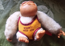 Peluche singe gorille singe gorille 1979 Applause Rodney Needs Love