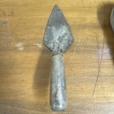 Vintage Brick Layers Masonry Pointing Trowel Wooden Handle