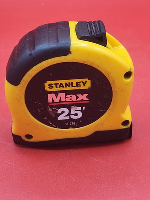 #ad #ad Vintage Stanley Max 25 ft Tape Measure Tool No. 33 279 $16.99